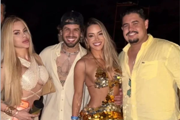 Zé Felipe passou o Réveillon no Rio Grande do Norte