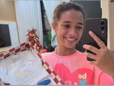 Imagem - Rayssa Leal se emociona ao descobrir que vai ganhar mais um irmão