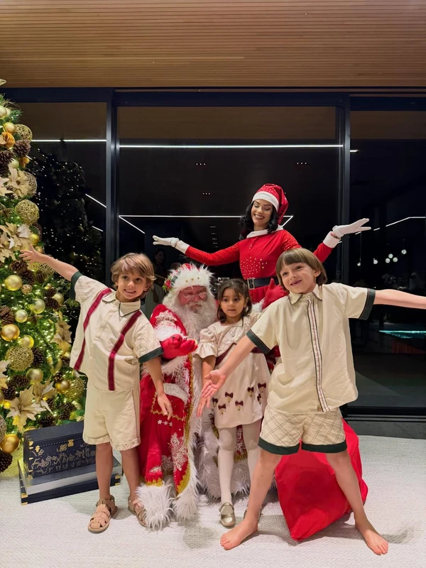 Alok, Romana e os filhos por Reprodução