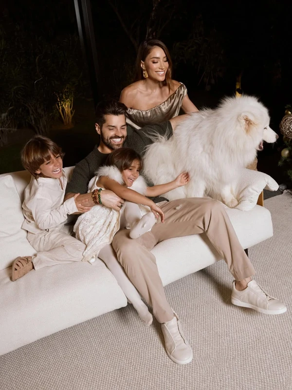 Alok, Romana e os filhos por Reprodução