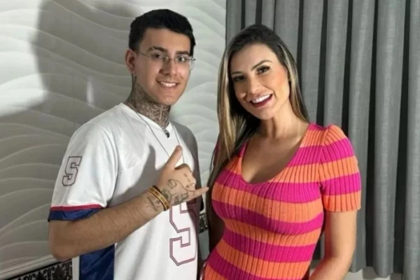 Arthur Urach e Andressa Urach