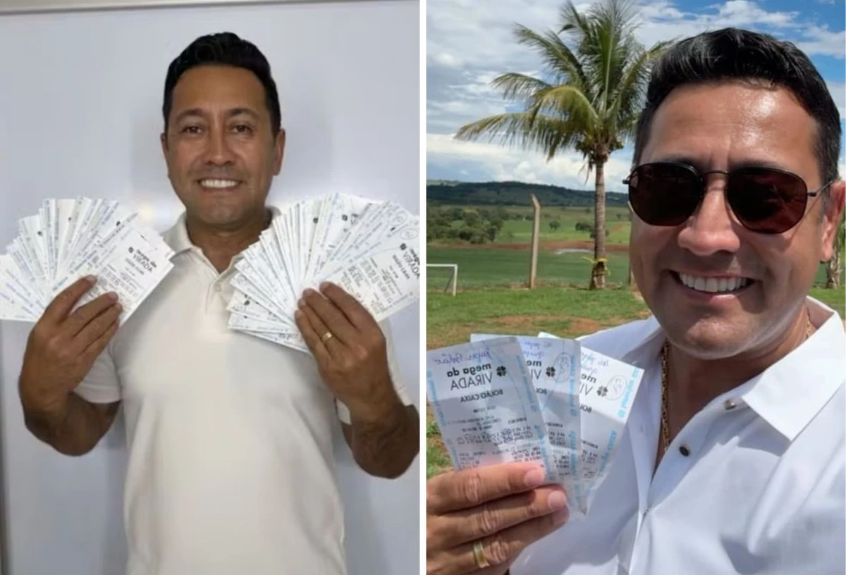 Claciel é o organizador do grupo que gastou R$ 13 milhões em apostas da Mega da Virada