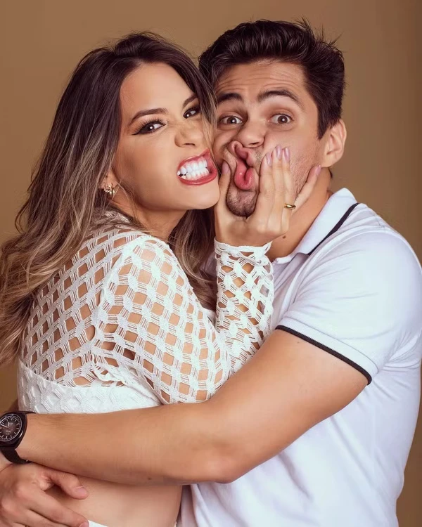 Gessica Muniz e Lucas Veloso por Reprodução/Instagram