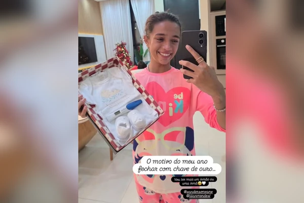 Rayssa Leal vai ganhar mais um irmão por Reprodução/Redes sociais