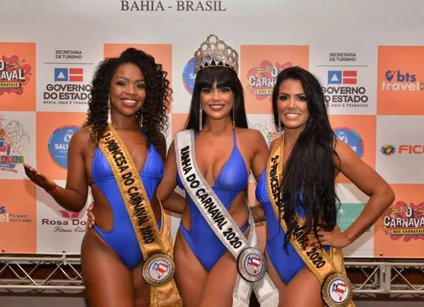 Representantes do Rainha do Carnaval de Salvador 2020 por Divulgação