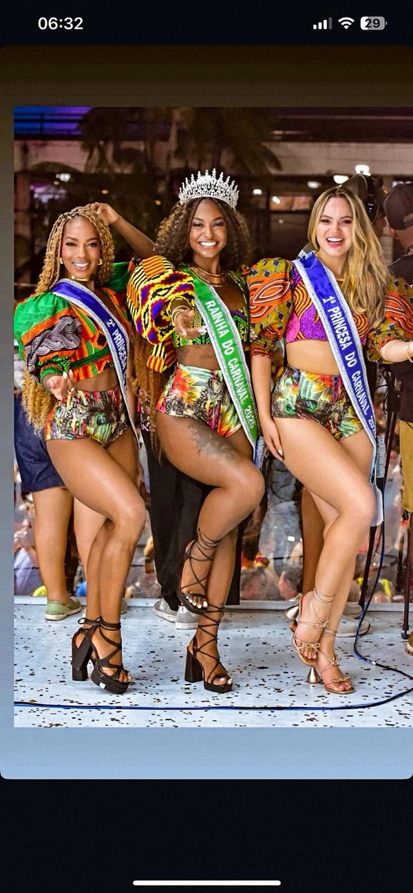 Representantes do Rainha do Carnaval de Salvador 2025 por Divulgação