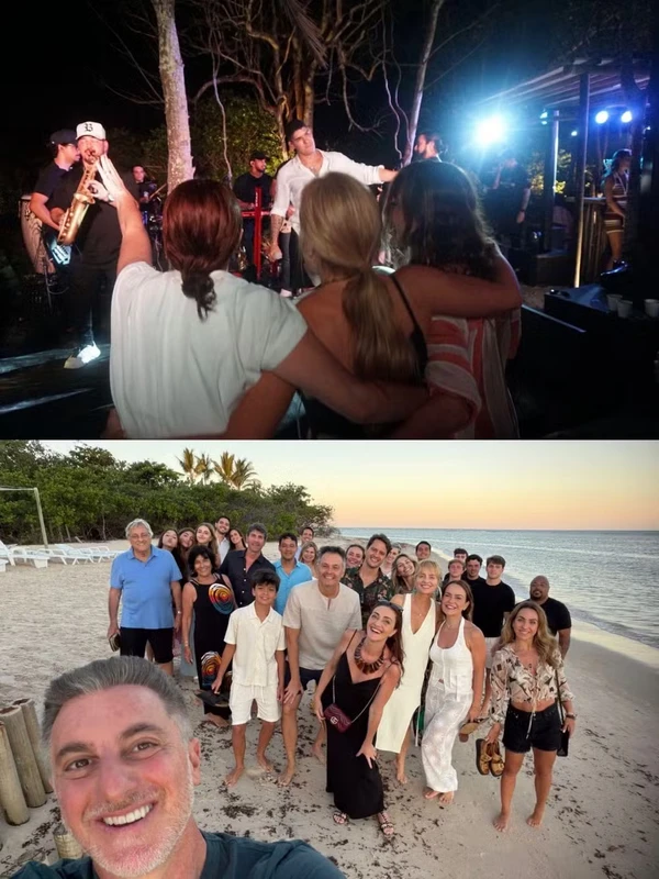 Angélica curtiu o réveillon em Trancoso por Reprodução