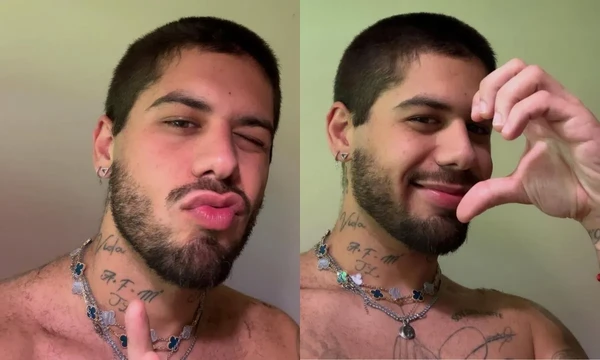 Ainda em setembro do ano passado, o cantor já havia confessado que estava contando os dias para encerrar o voto por Reprodução/Redes Sociais 