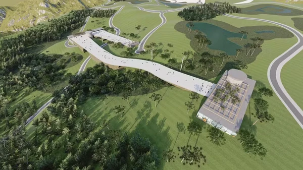 Com pista de esqui, fábrica de sorvetes, heliponto e até hospital: começa construção de resort de R$ 1,5 bilhão em Gramado por Divulgação/Jaime Lerner Associados