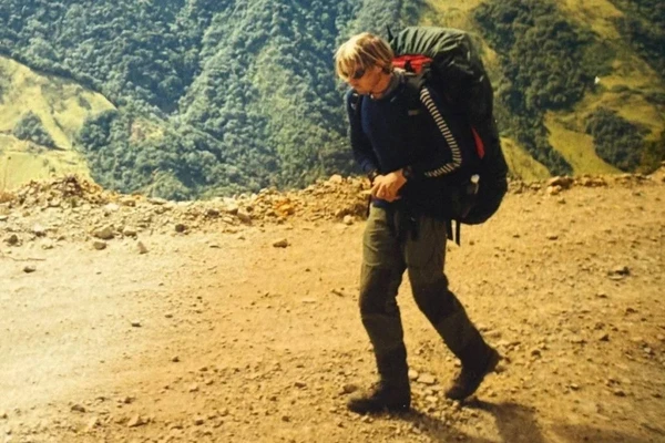 Karl Bushby  por Reprodução