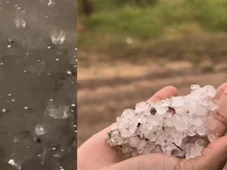 Imagem - Chuva de granizo é registrada em cidades da Bahia e assusta moradores