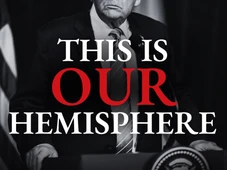 Imagem - 'Esse é o nosso hemisfério': frase dita por Trump vira mensagem oficial do governo americano