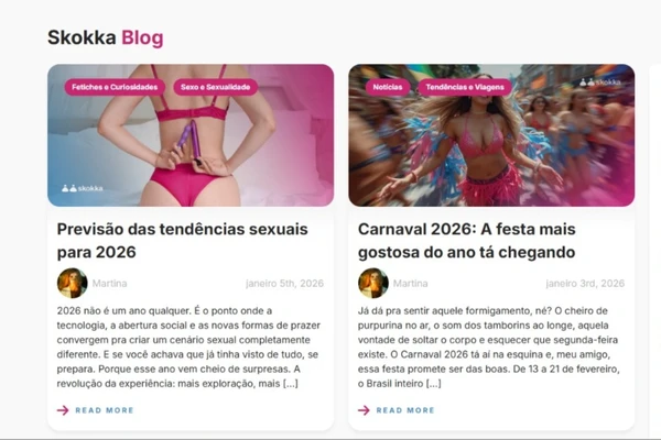 A Skokka tem um blog  por Reprodução/Skokka