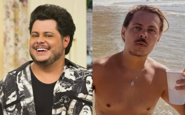 Antes e depois de Marcus Majella por Reprodução/Instagram