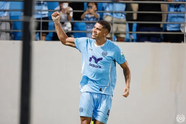 Caio Marcelo em ação pelo Daegu