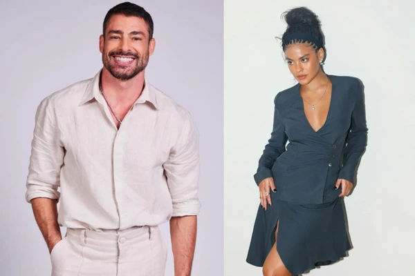 Cauã Reymond e Bella Campos