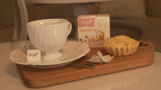 Chá de Camomila Lavi Tea por Divulgação