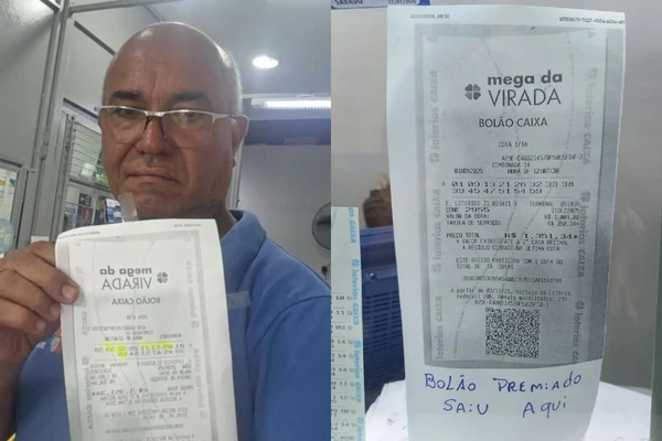 Dono de lotérica escolheu números do bolão