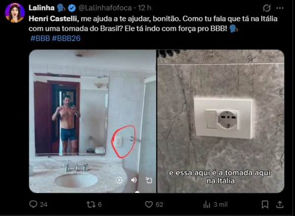 Henri Castelli por Reprodução