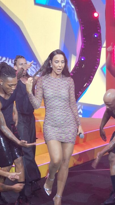 Ivete Sangalo agita a Concha Acústica na edição especial da Melhor Segunda com Xanddy por Reprodução/Redes Sociais 