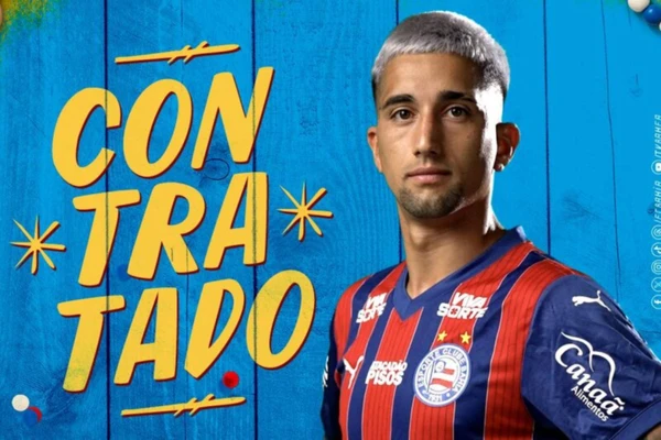 "Kike" Olivera é o mais novo reforço do Bahia por Divulgação/EC Bahia