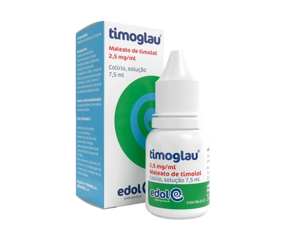 Maleato de timolol 2,5mg - para o tratamento de glaucoma. Imagem meramente ilustrativa por Reprodução