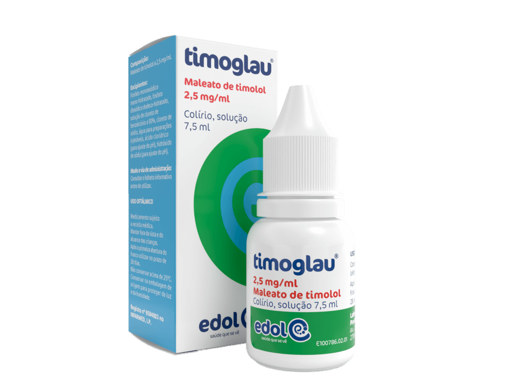 Maleato de timolol 2,5mg - para o tratamento de glaucoma. Imagem meramente ilustrativa por Reprodução