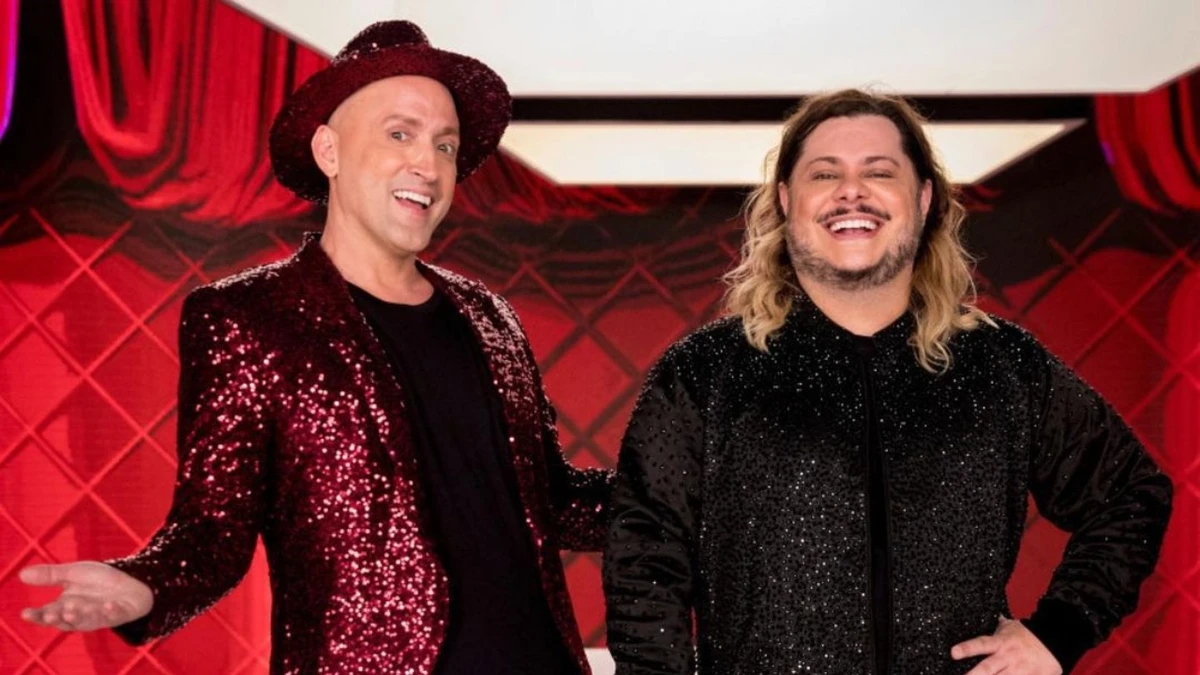 Paulo Gustavo e Marcus Majella por Reprodução