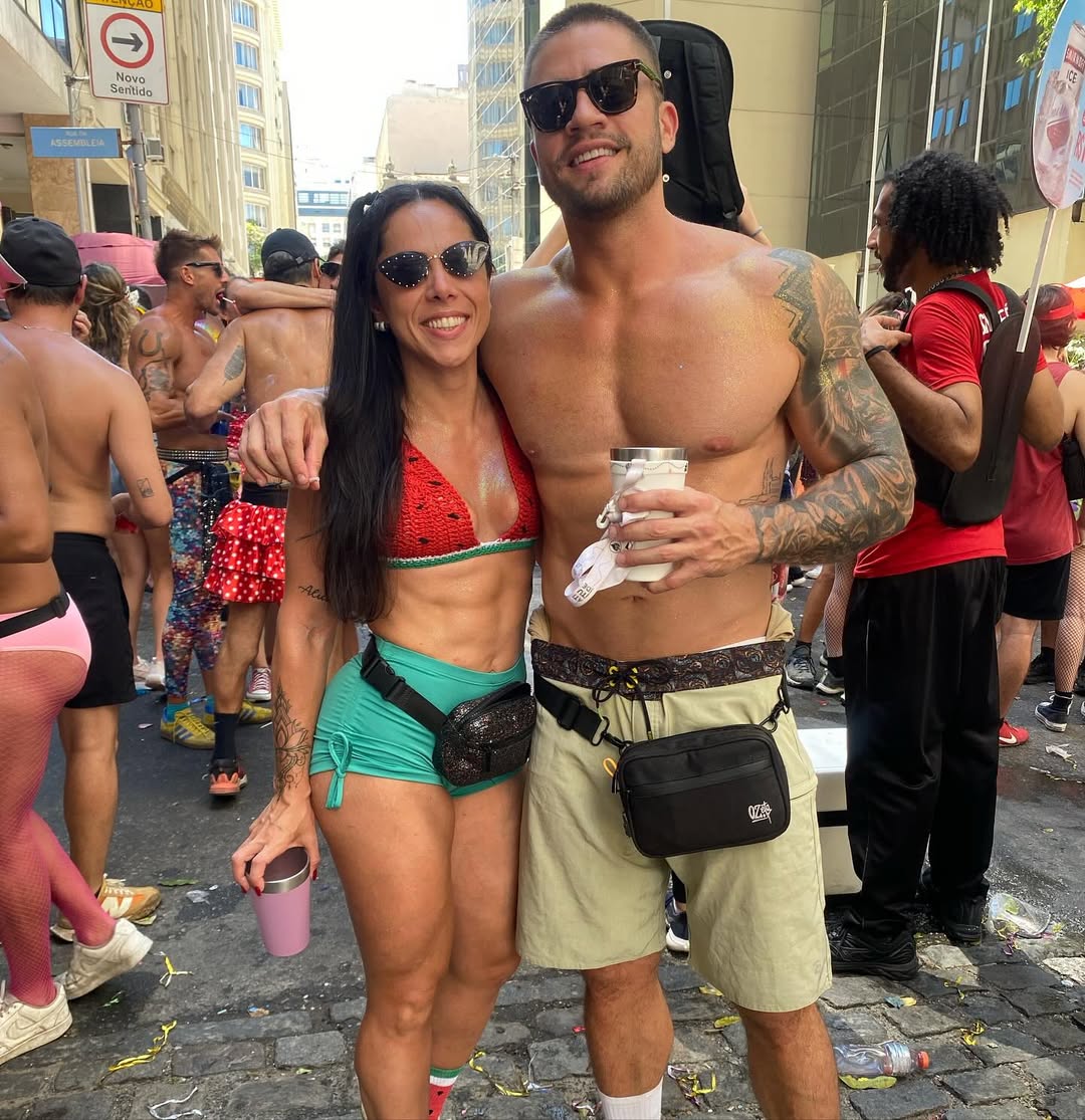 Rodrigo Godoy e Rhuana Rodrigues por Reprodução/Instagram