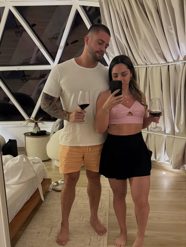 Rodrigo Godoy e Rhuana Rodrigues por Reprodução/Instagram