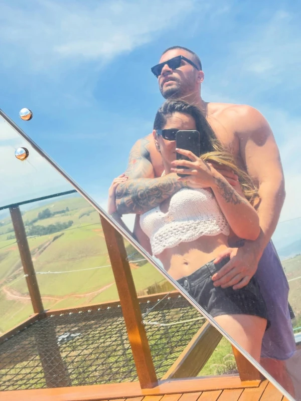 Rodrigo Godoy e Rhuana Rodrigues por Reprodução/Instagram