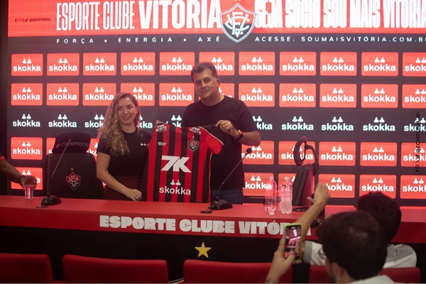 Skokka é a nova patrocinadora do Vitória por Victor Ferreira/EC Vitória