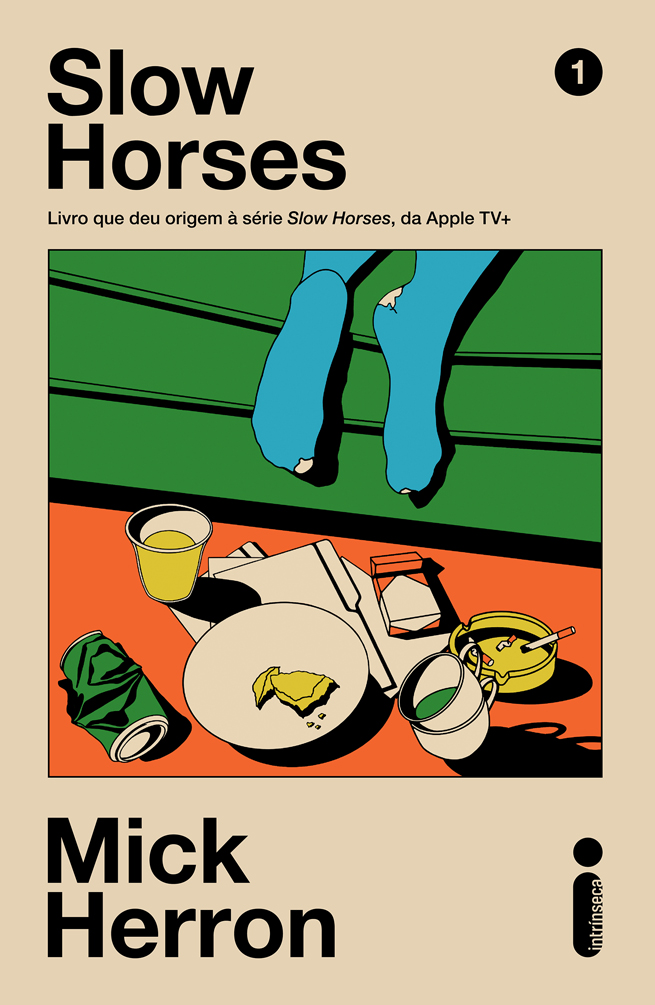 Slow horses (Slough House — vol. 1), de  Mick Herron (Intrínseca). Slow horses inspirou a primeira temporada da aclamada série homônima, produzida pela Apple TV+. O livro que inicia a saga literária best-seller de Mick Herron apresenta uma equipe de agentes fracassados, os slow horses, que foram exilados do alto escalão do Serviço Secreto britânico após cometer algum deslize. Lançado em 2 de janeiro. por Reprodução