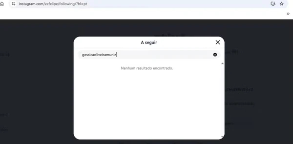 Zé Felipe para de seguir modelo a Gessica Muniz por Reprodução/Instagram