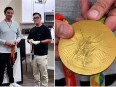 Imagem - Ex-nadador leiloa medalhas de ouro olímpicas por mais de R$ 2 milhões em meio a divórcio