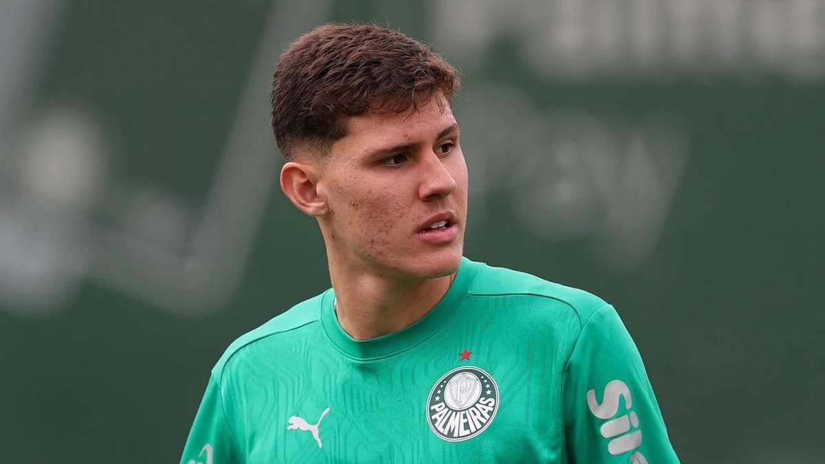 Benedetti, zagueiro do Palmeiras por Reprodução