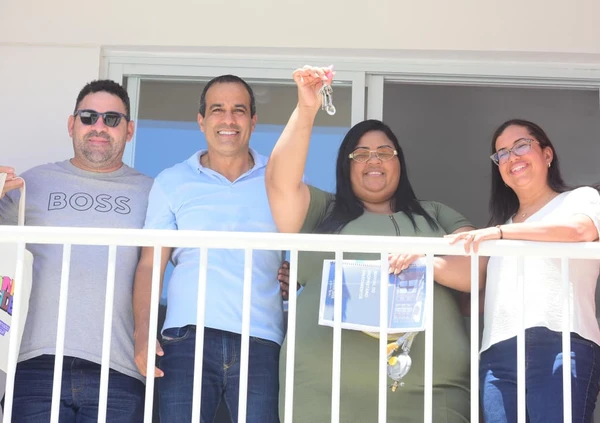 Bruno Reis durante entrega por Valter Pontes/ Secom PMS