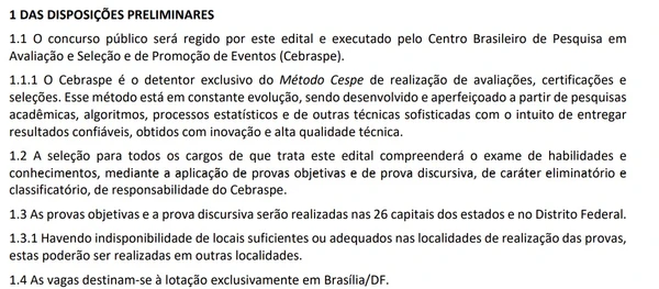 Câmara dos Deputados abre edital com 140 vagas e salário inicial de até R$ 30 mil por Edital 