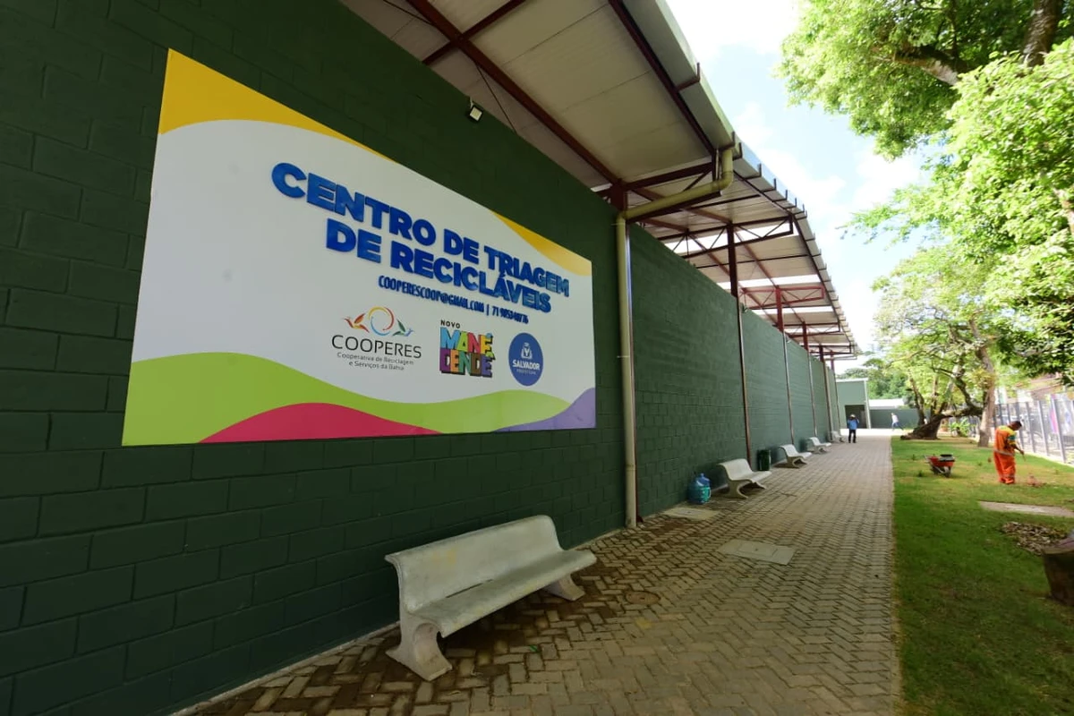 Centro de triagem de recicláveis por Valter Pontes/ Secom PMS