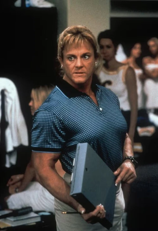 Jayne Trcka interpretou Srta. Mann em 'Todo Mundo em Pânico' (2000) por Divulgação