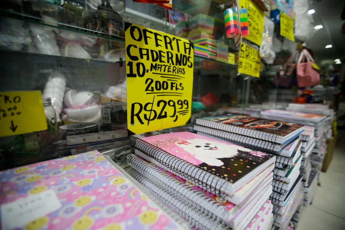 Materiais escolares em Salvador