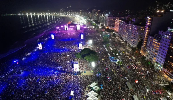 Show de Madonna na praia de Copacabana, em 2024