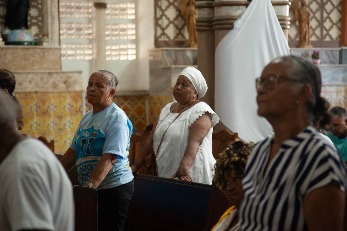 Veja imagens de como foi a tarde de louvor na Festa de Reis da Lapinha por Sora Maia/CORREIO