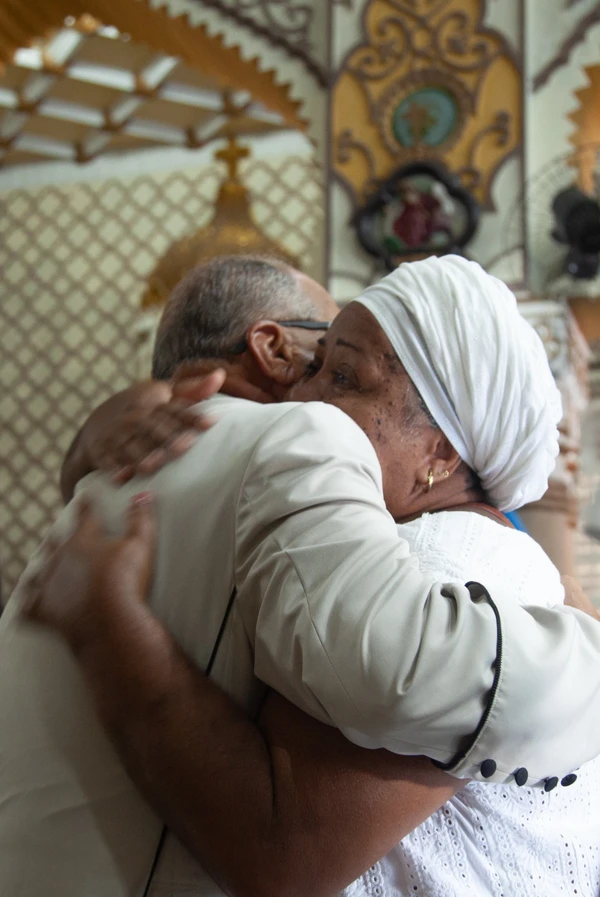 Veja imagens de como foi a tarde de louvor na Festa de Reis da Lapinha por Sora Maia/CORREIO