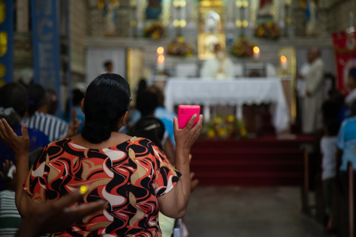 Veja imagens de como foi a tarde de louvor na Festa de Reis da Lapinha por Sora Maia/CORREIO