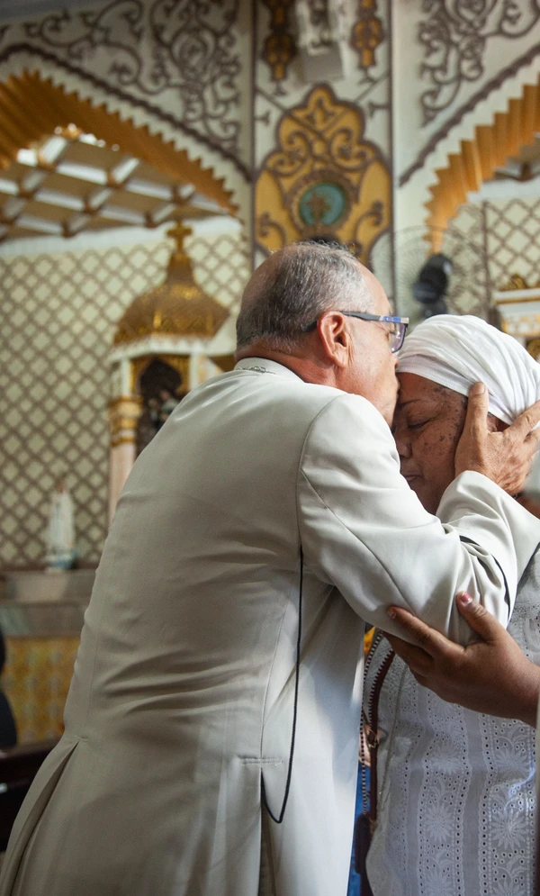 Veja imagens de como foi a tarde de louvor na Festa de Reis da Lapinha por Sora Maia/CORREIO