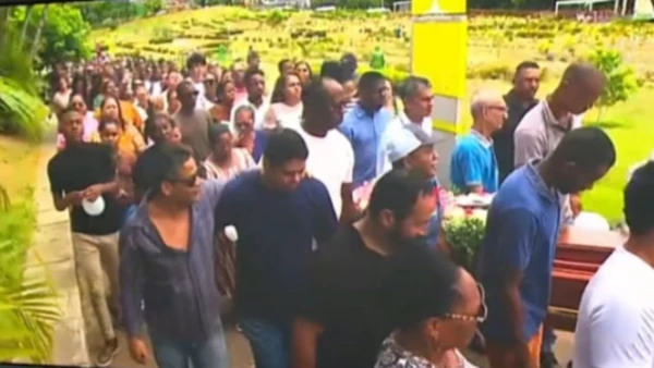 Corpo foi enterrado no Cemitério Bosque da Paz