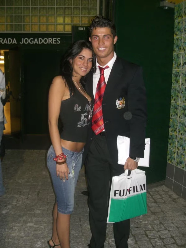 Eliza Samudio e Cristiano Ronaldo em Portugal por Reprodução