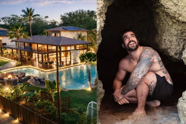 Empreendimento de luxo construido por Caio Castro chama atenção em Morro de São Paulo