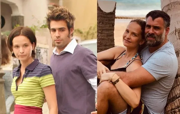 Fernanda Rodrigues e Raoni Carneiro: em cena em 'A lua me disse' e em 2023 por Reprodução